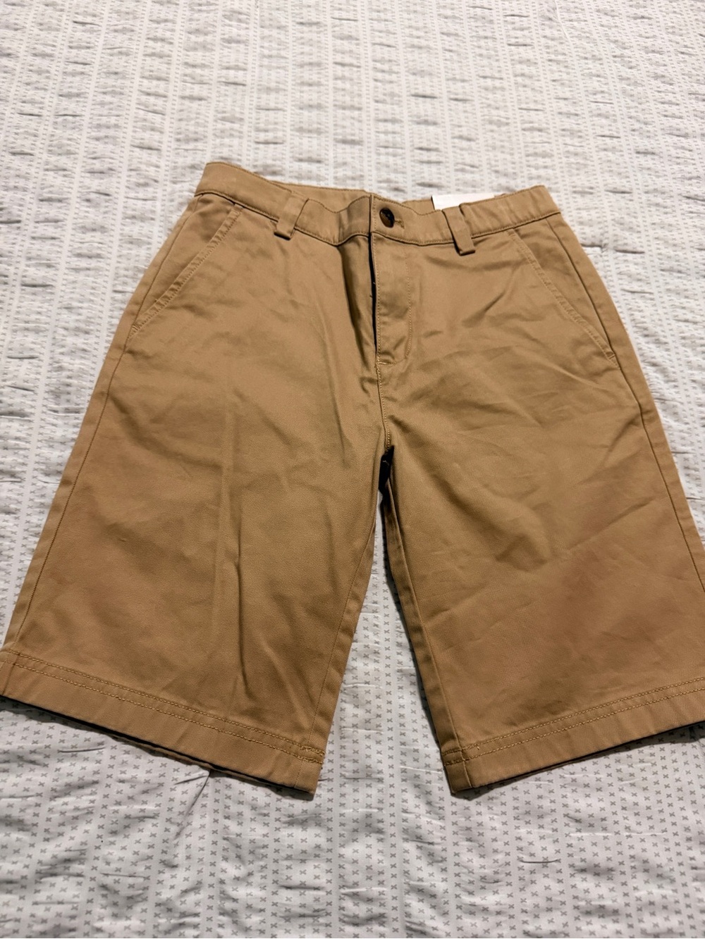 Brooks Brothers Tan Kids' Cotton Chino Shorts